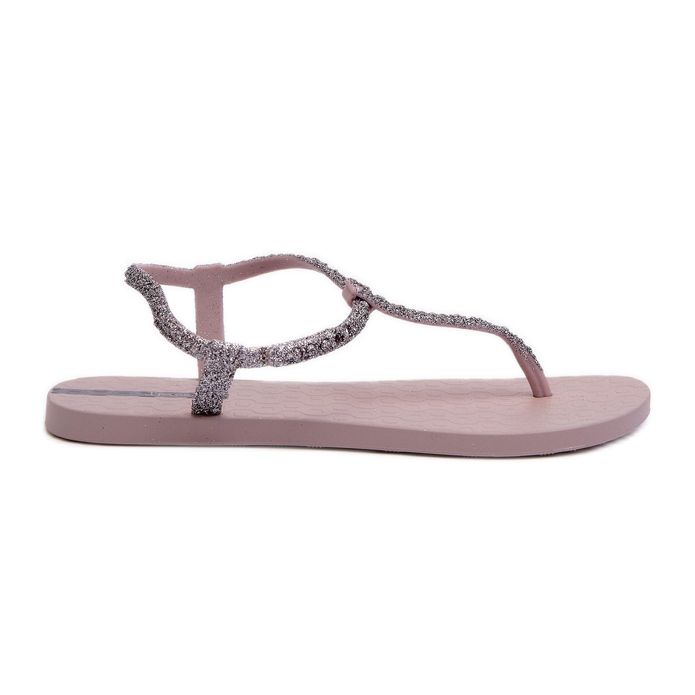 Damen-Flip-Flop-Sandalen mit Glitzer 26914 Ipanema Class Brilha Fem Hellviolett