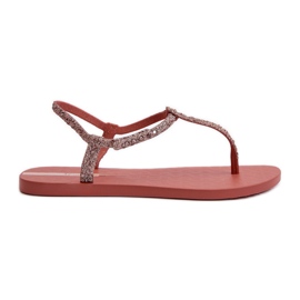 Flip-Flop-Sandalen für Damen mit Glitzer 26914 Ipanema Class Brilha Fem Coral rosa