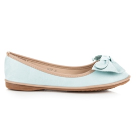 Seastar Ballerinas aus Wildleder blau