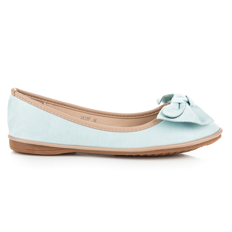 Seastar Ballerinas aus Wildleder blau