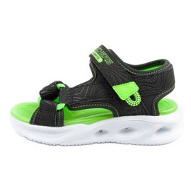 Skechers 401673L/BKLM Sandalen schwarz