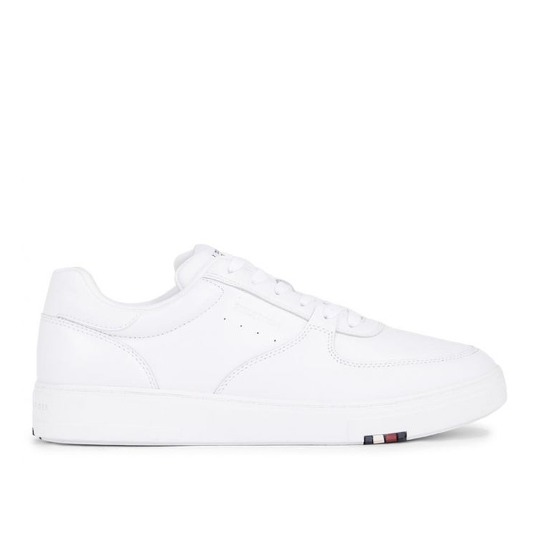 Tommy Hilfiger Modern Cup Corporate Lth M Schuhe FM0FM04941YBS weiß