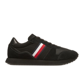 Tommy Hilfiger Lo Runner Mix M Schuhe FM0FM04958DW5 schwarz