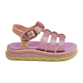 Duftende Kinder-Klettsandalen ZAXY NN385020 Lila violett