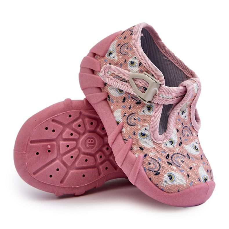 Bequeme Kinderhausschuhe BEFADO 110N491 Rosa