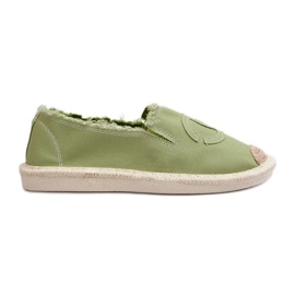 Klassische Damen-Espadrilles Green Flaure grün
