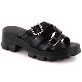 Zaxy duftende nackte High-Heel-Flip-Flops W NN285043 INT2009A schwarz