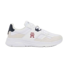 Tommy Hilfiger Modern Runner Mix Schuhe FM0FM04937YBS weiß