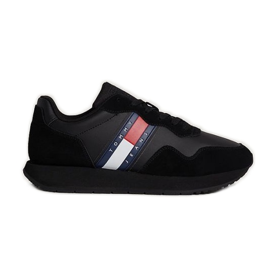 Tommy Hilfiger Modern Runner EM0EM01316BDS Schuhe schwarz