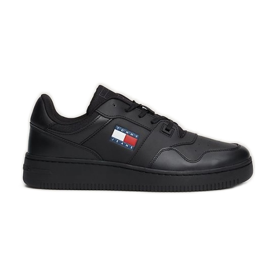 Tommy Hilfiger Retro Basket Ess Schuhe EM0EM01395BDS schwarz