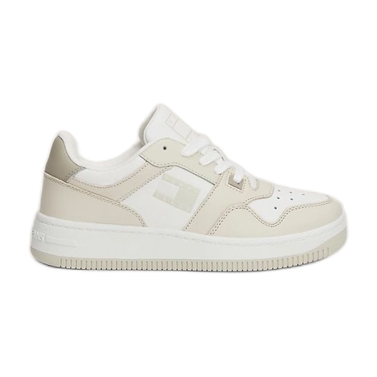 Tommy Hilfiger Retro Basket Tonal Logo Schuhe EN0EN02483ACG beige