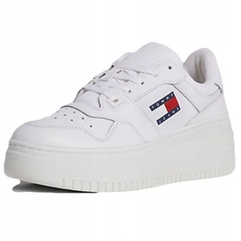 Tommy Hilfiger Retro Basket Flatform Ess Schuhe EN0EN02506YBS weiß