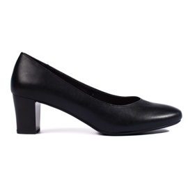 Sergio Leone Elegante schwarze Damenpumps