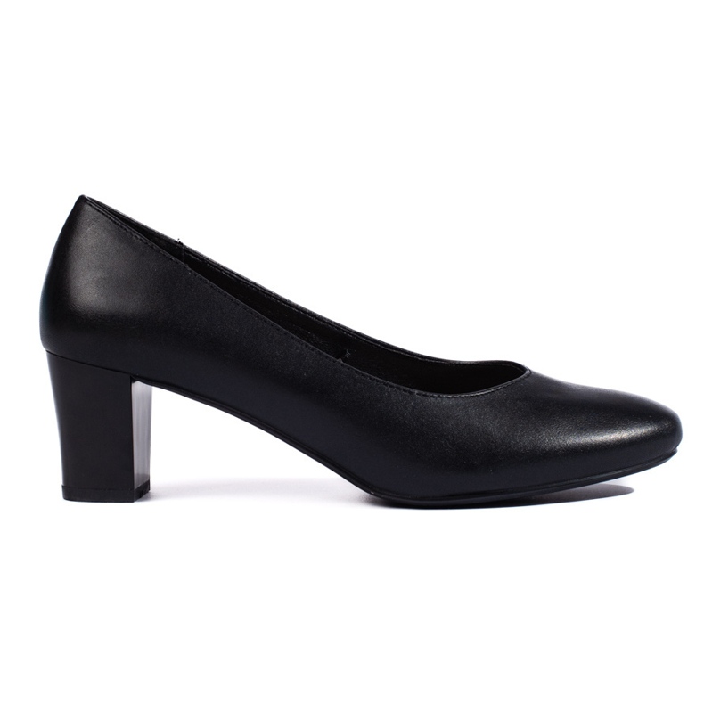 Sergio Leone Elegante schwarze Damenpumps