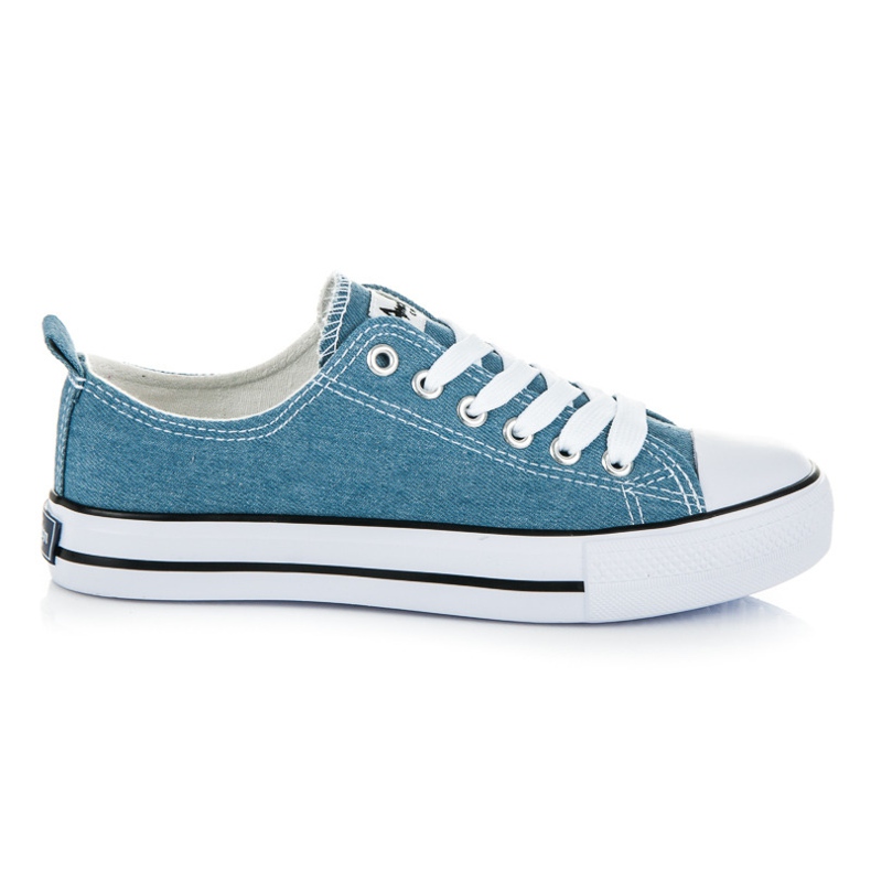 American Club Denim-Turnschuhe blau