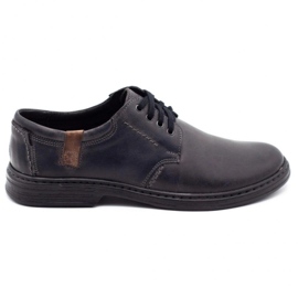 Joker Herren-Lederschuhe 415 grau