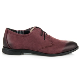 Vinceza Gebundene Brogues rot