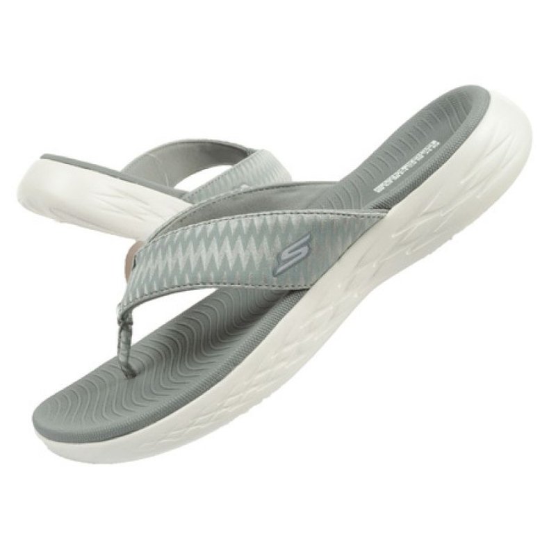 Skechers 140701/GRY Flip-Flops grau