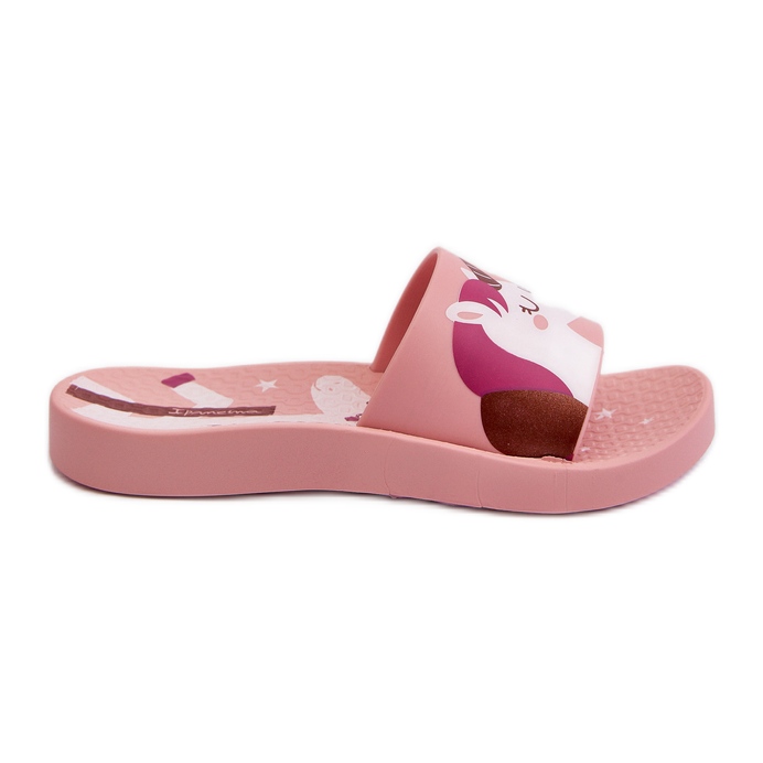 Mädchen-Flip-Flops mit Einhorn 83474 Ipanema Urban V Slide Kids Pink rosa