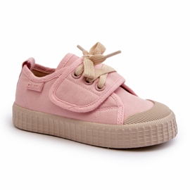 Kinder-Sneaker HI-POLY System Big Star NN374019 Pink rosa