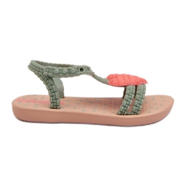 Kindersandalen mit Herz 81997 Ipanema My First Baby Grün