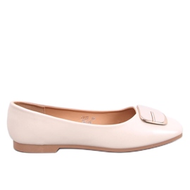 Elegante Montani Beige Ballerinas
