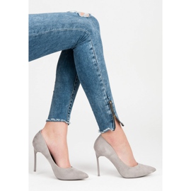 Vices Veloursleder grau