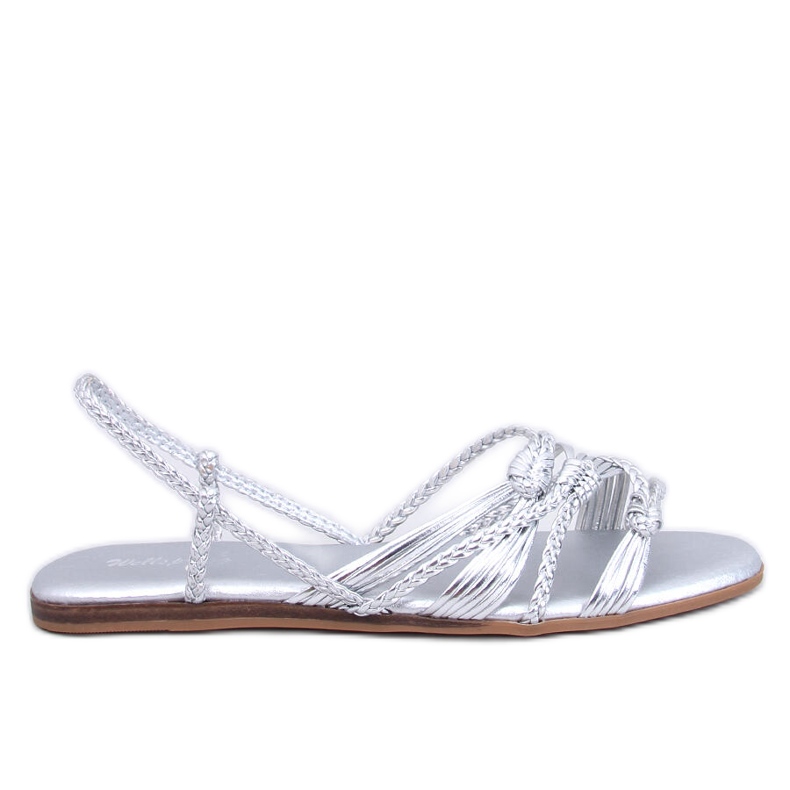 Limbe Silver Sandalen im Boho-Stil silber-