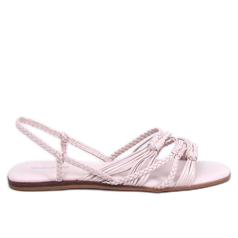 Limbe Beige Sandalen im Boho-Stil