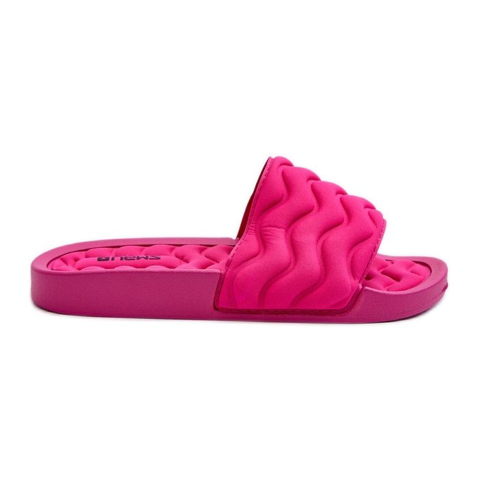Leichte Damen-Flip-Flops für den Pool Fuchsia Beliordia rosa