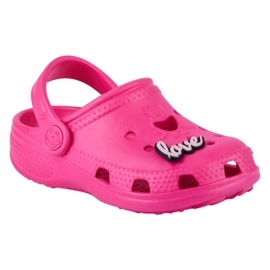Coqui Big Frog Clogs 92800617244 rosa