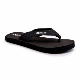 Leichte Damen-Flip-Flops aus Schaumstoff Big Star NN274A718 Schwarz
