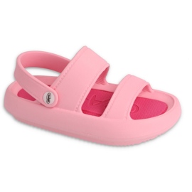 Befado Schaumstoff-Sandalen für Kinder – Rosa/Hellrosa 069X005