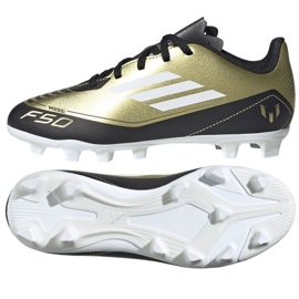Adidas F50 Club Messi Jr FxG IG9319 Schuhe golden