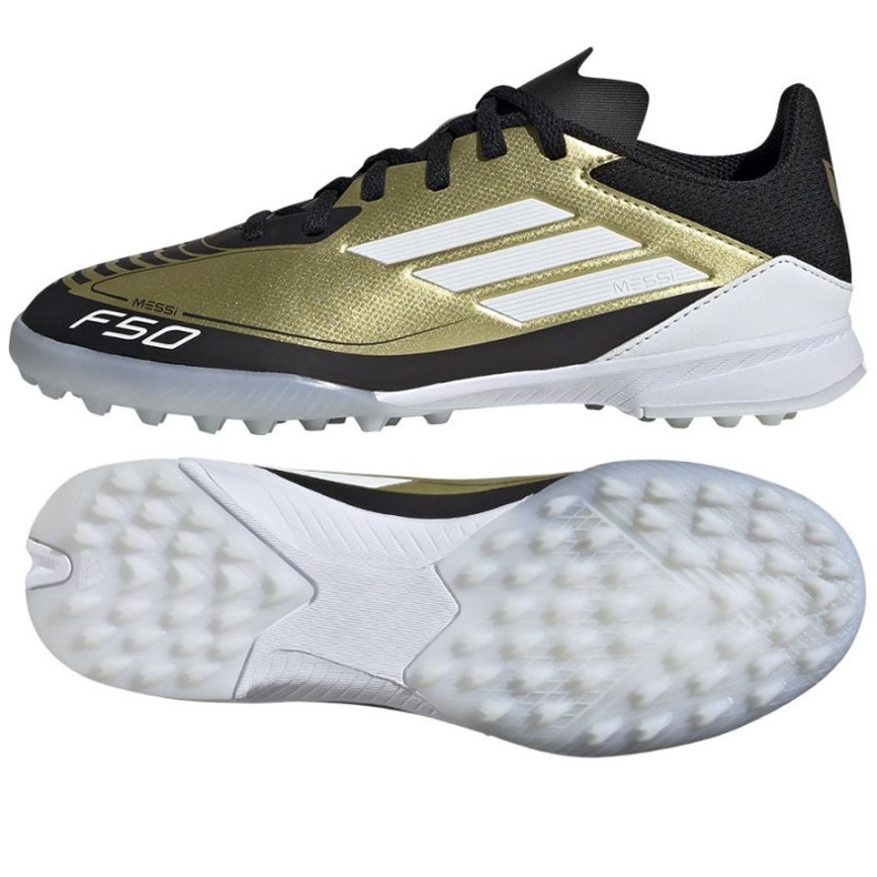 Adidas F50 League Messi Jr Tf IG9277 Schuhe golden