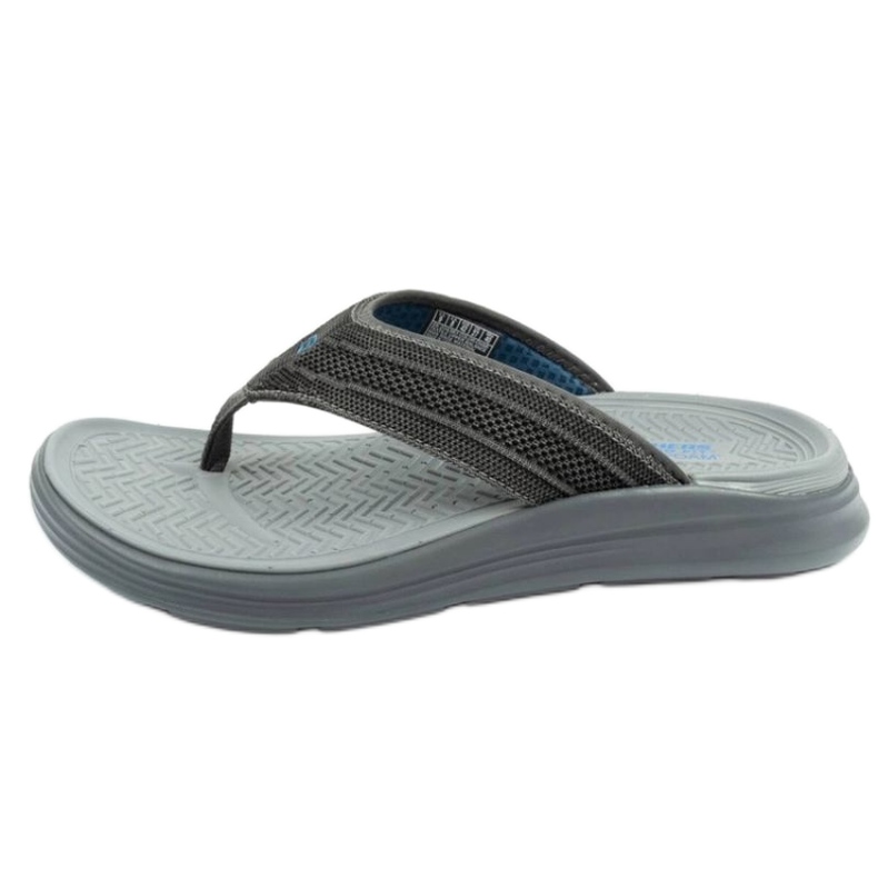 Skechers Sargo M 204383 Char Flip-Flops grau