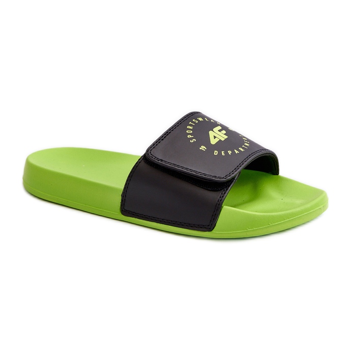 Flip-Flops für Jungen 4FJMM00FFLIM043-72N Schwarz-Grün