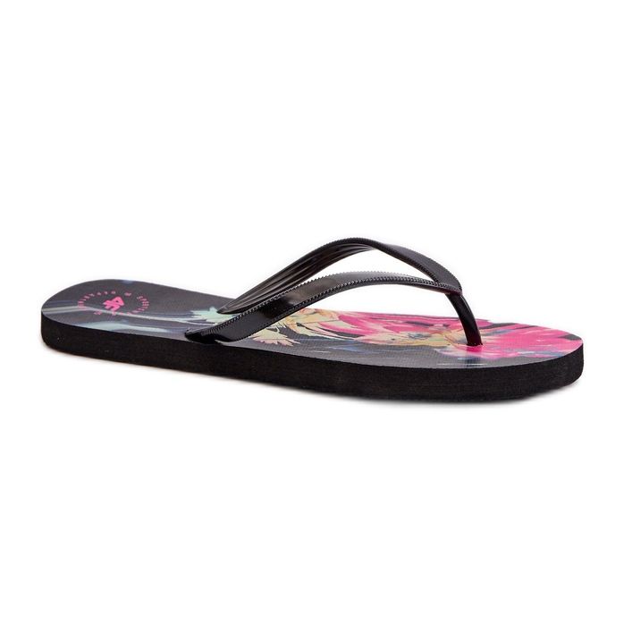 Gemusterte Damen-Flip-Flops Flip-Flops 4FRMM00FFLIF138-90S Mehrfarbig