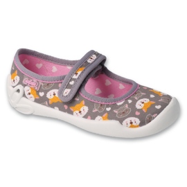 Befado Kinderschuhe 114X532 grau