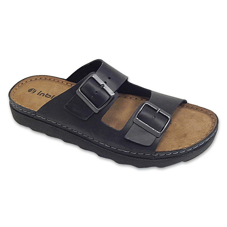 Inblu Herrenschuhe 158M021 schwarz