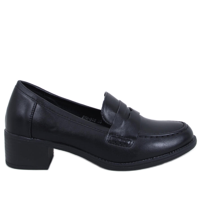 Sylvai Schwarze Pumps mit weitem Absatz