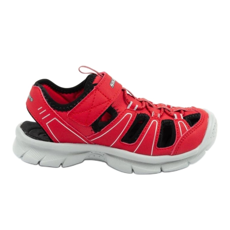 Skechers Relix 406520L/RDBK Sandalen rot