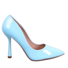 Lack-High-Heels von Anika Blue für Damen blau