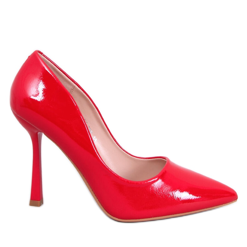 Anika Rot lackierte Damen High Heels