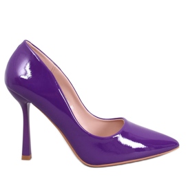 Lack-High-Heels von Anika Purple für Damen lila