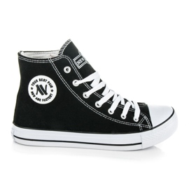 New Age High Sneakers schwarz