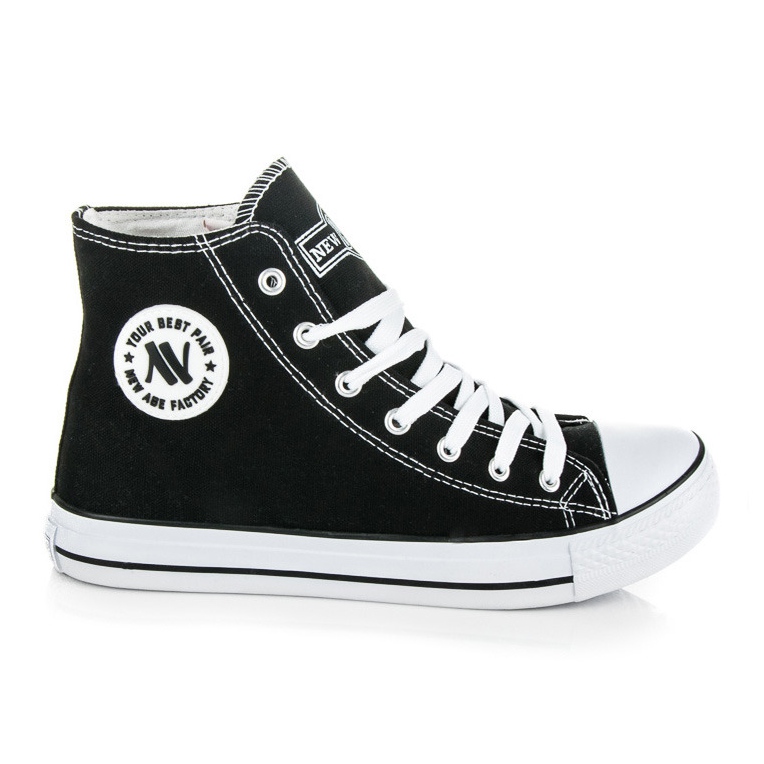 New Age High Sneakers schwarz