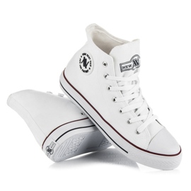 New Age High Sneakers weiß