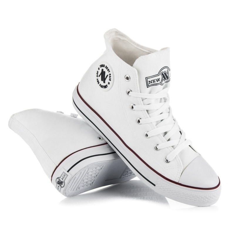 New Age High Sneakers weiß