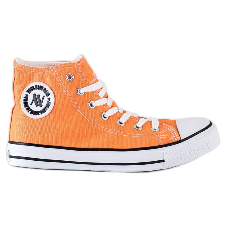 New Age High Sneakers orange
